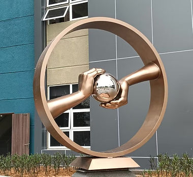 YL Aluminum Sculpture